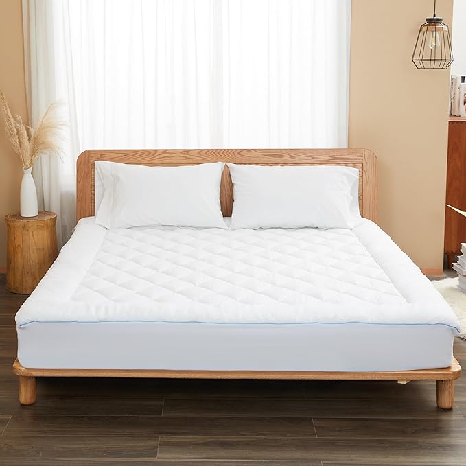 Down Alternative Mattress Pad - Twin - 22 in Deep Pocket