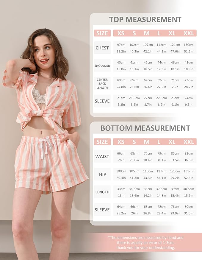 Women's 100% Cotton Pajama Set - 2 Piece