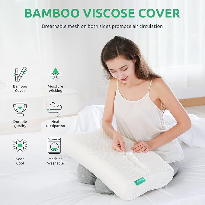 Memory Foam Cooling Bed Pillow