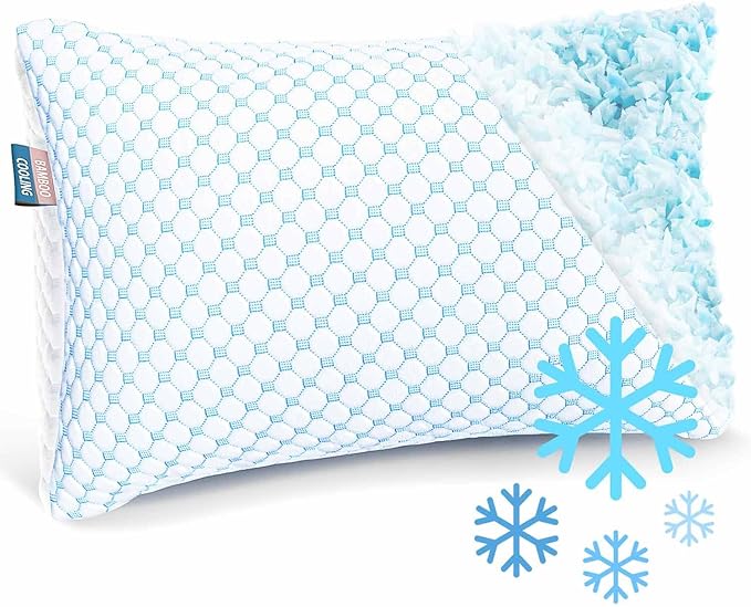 Memory Foam Cooling Bed Pillow - King