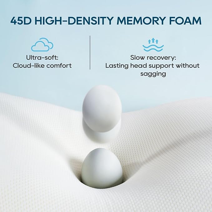 Memory Foam Cooling Bed Pillow