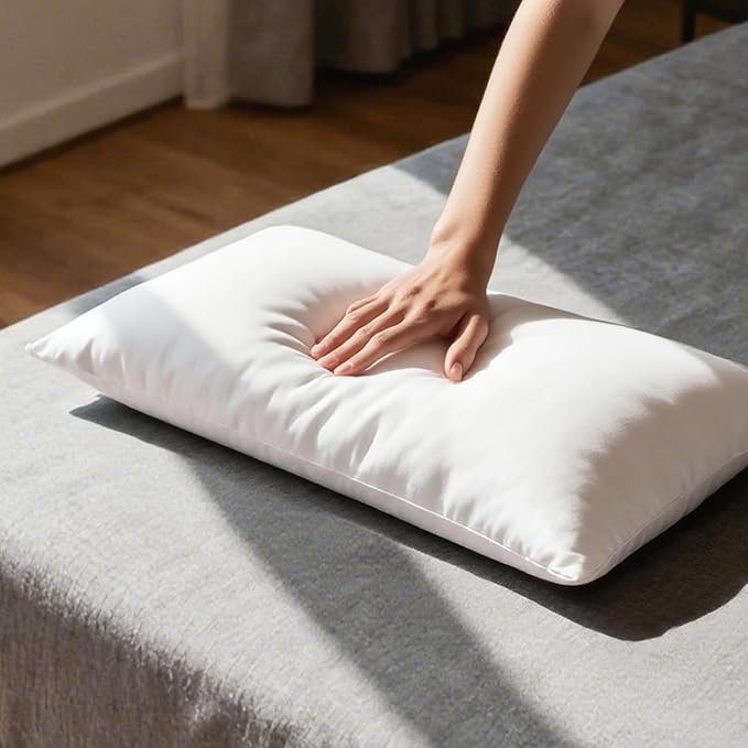 Microfiber Hypoallergenic Pillow Insert - 12 x 24 in
