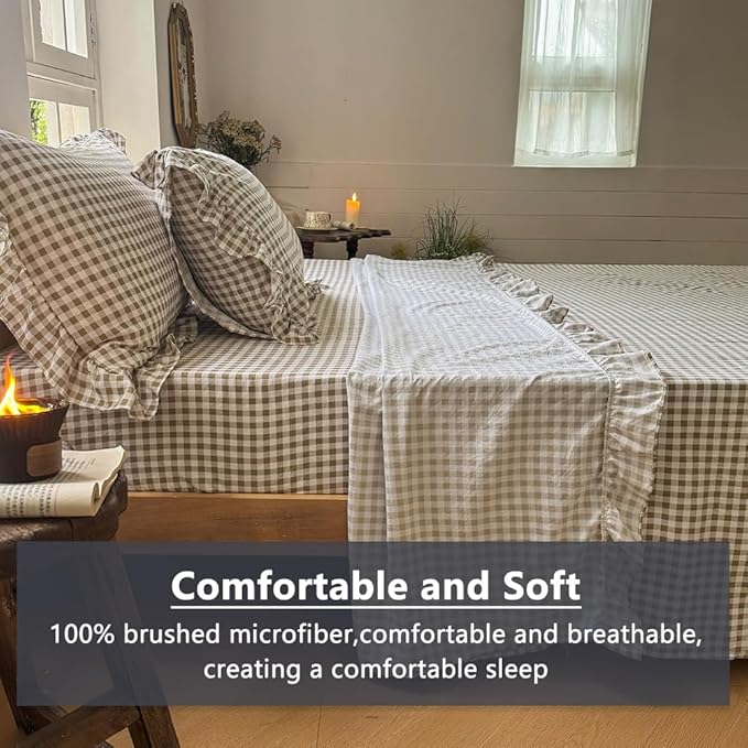 Microfiber Bed Sheet Set - Twin - 3 Piece
