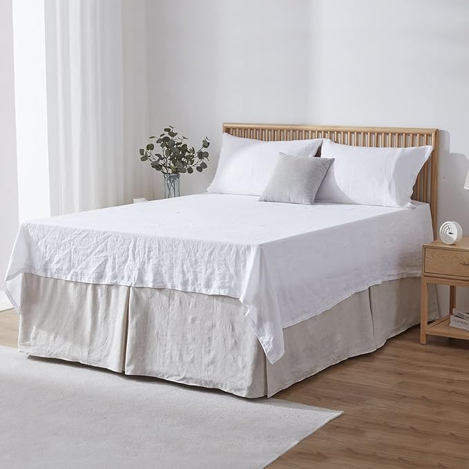 Linen Bed Skirt - King