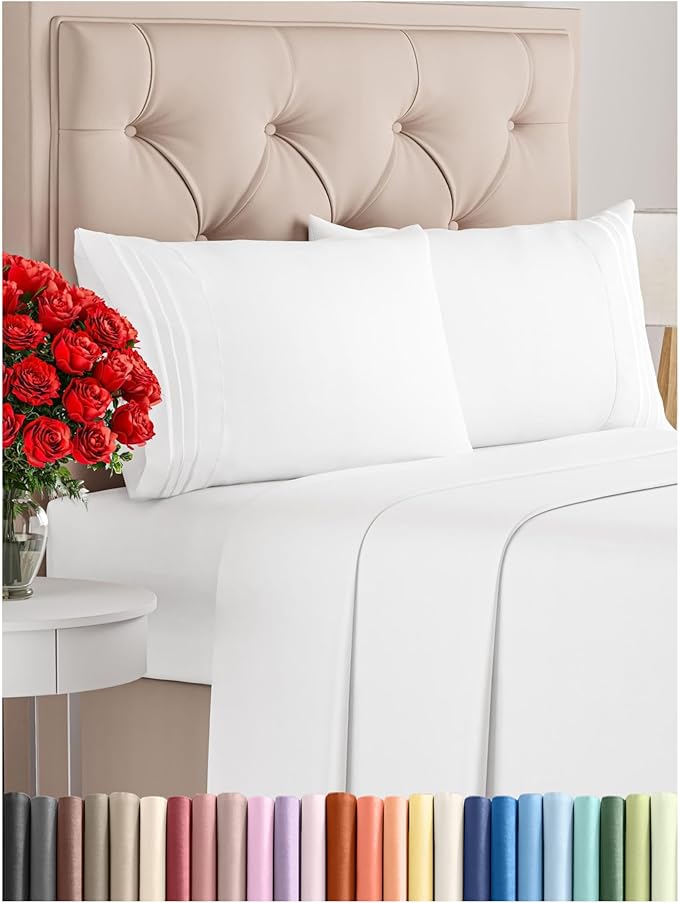 Cooling Bed Sheet Set - King - 4 Piece