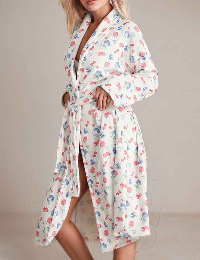 Women's Flannel Robe