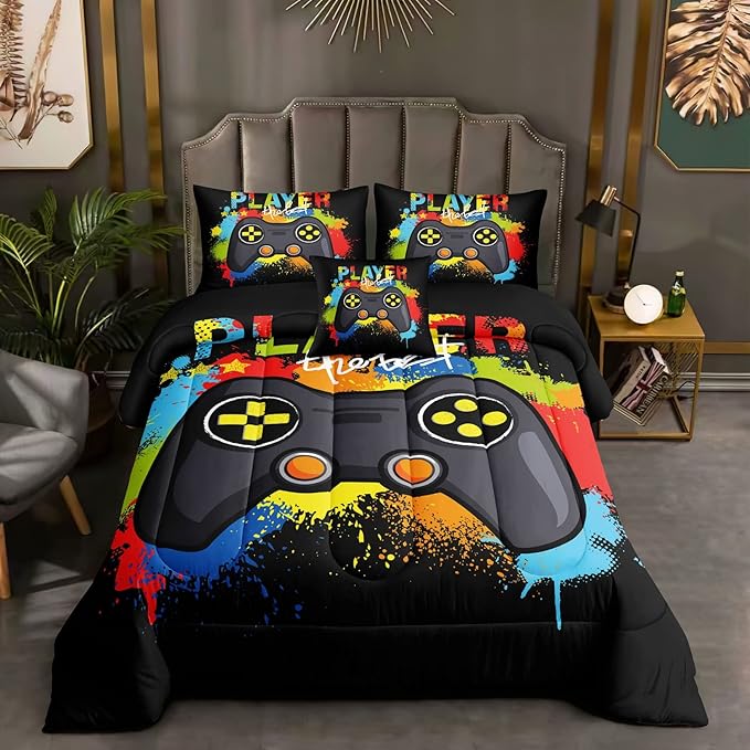 Microfiber Comforter Set - Twin - 5 Piece