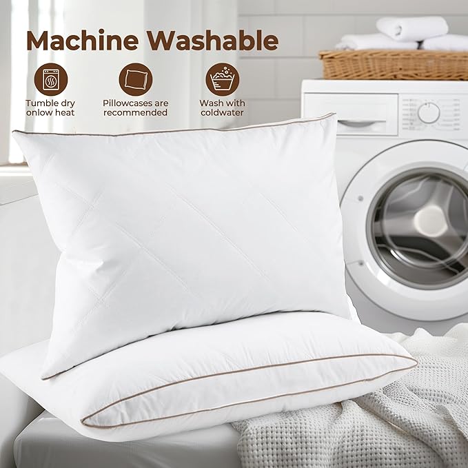 Bed Pillow - King - 2 Piece