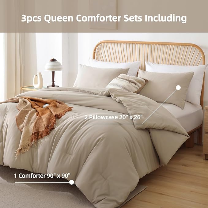 Comforter Set - Queen - 3 Piece