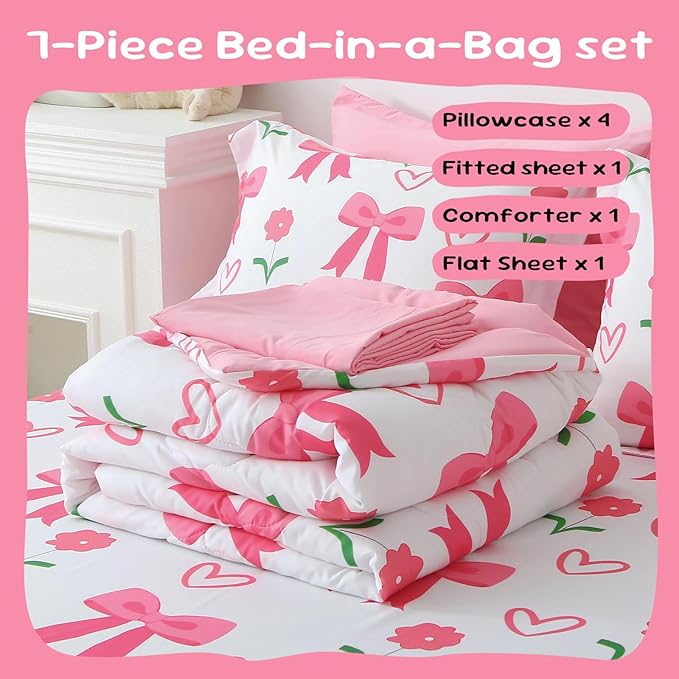 Comforter Set - Queen - 7 Piece