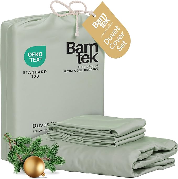 Bamboo Cooling Duvet Cover Set - King - 3 Piece