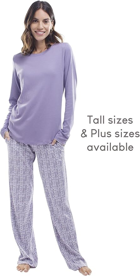 Women's Pajama Set - Long Sleeve - 2 Piece