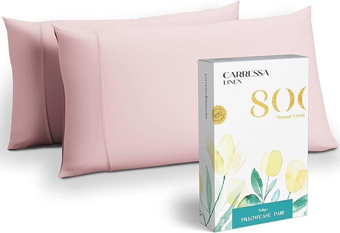 Linen Cooling Pillowcase Set - King - 2 Piece