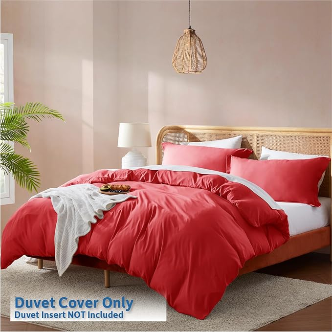 Duvet Cover Set - Full - 80 x 90 in - 3 Piece