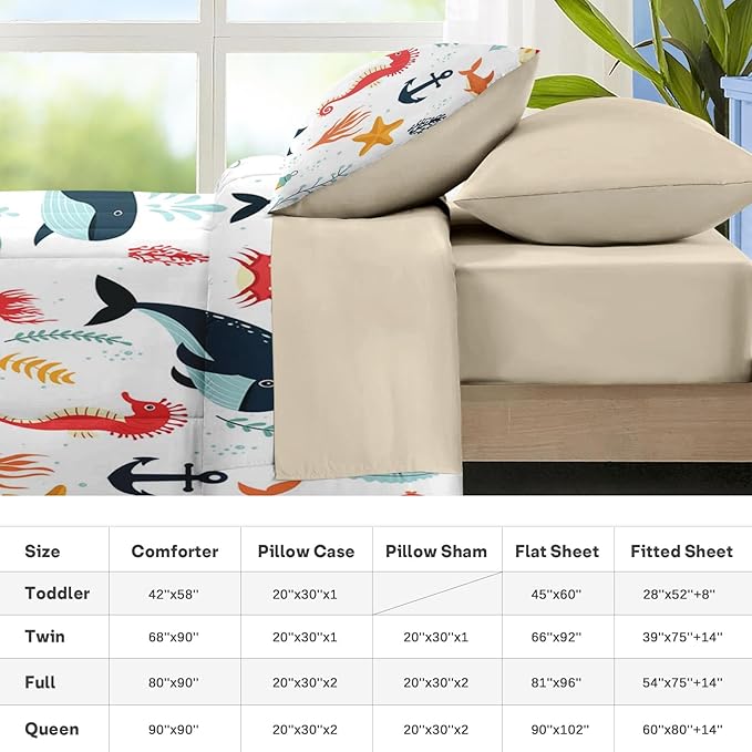 Comforter Set - Twin - 5 Piece