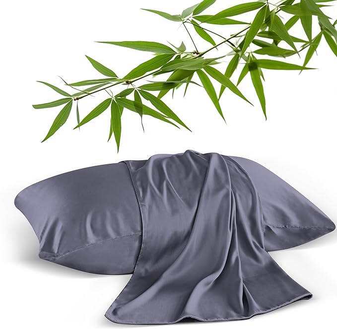 Bamboo Cooling Pillowcase Set - King - 2 Pack - 2 Piece