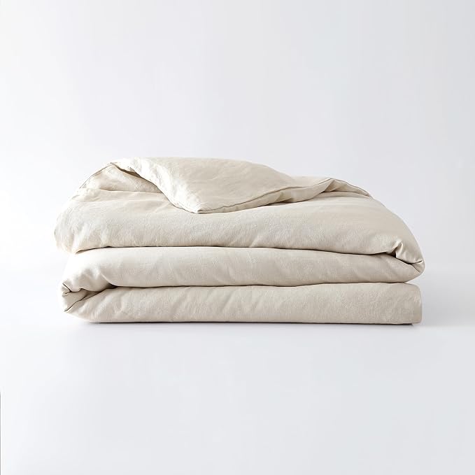 Linen Cooling Duvet Cover Set - Queen