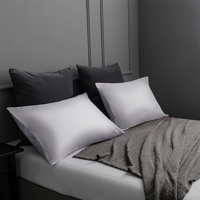 Bamboo Cooling Pillowcase Set - Queen - 20 x 30 in - 2 Pack - 2 Piece
