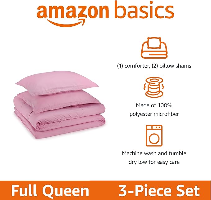 Microfiber Comforter Set - Queen - 3 Piece