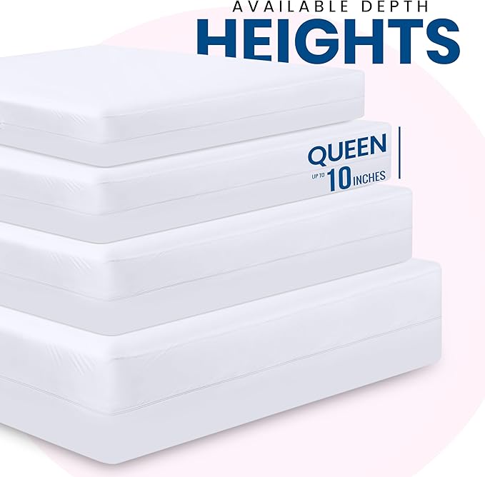 Waterproof Mattress Protector - Queen