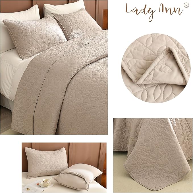 Linen Bedding Set - King - 3 Piece
