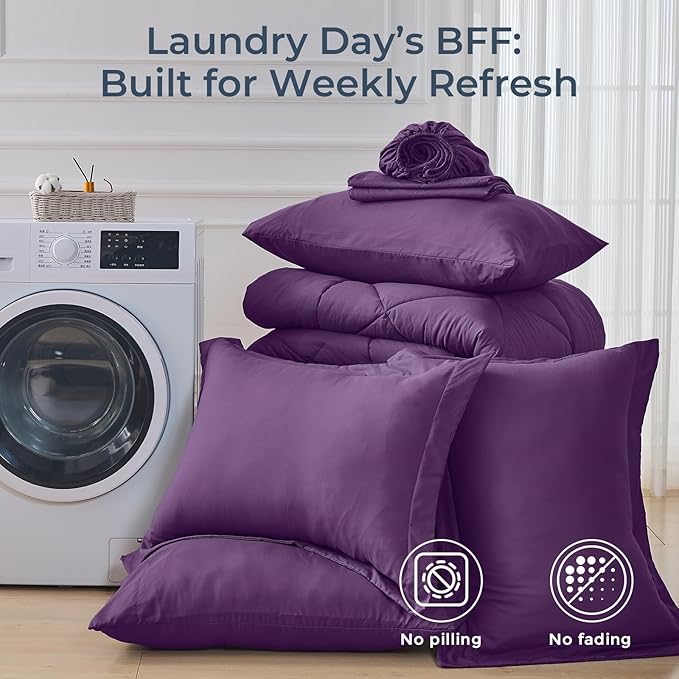 Comforter Set - King - 7 Piece