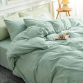 Linen Duvet Cover Set - King - 3 Piece