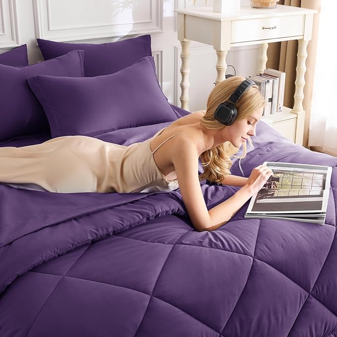 Down Alternative Comforter Set - Full - 7 Piece
