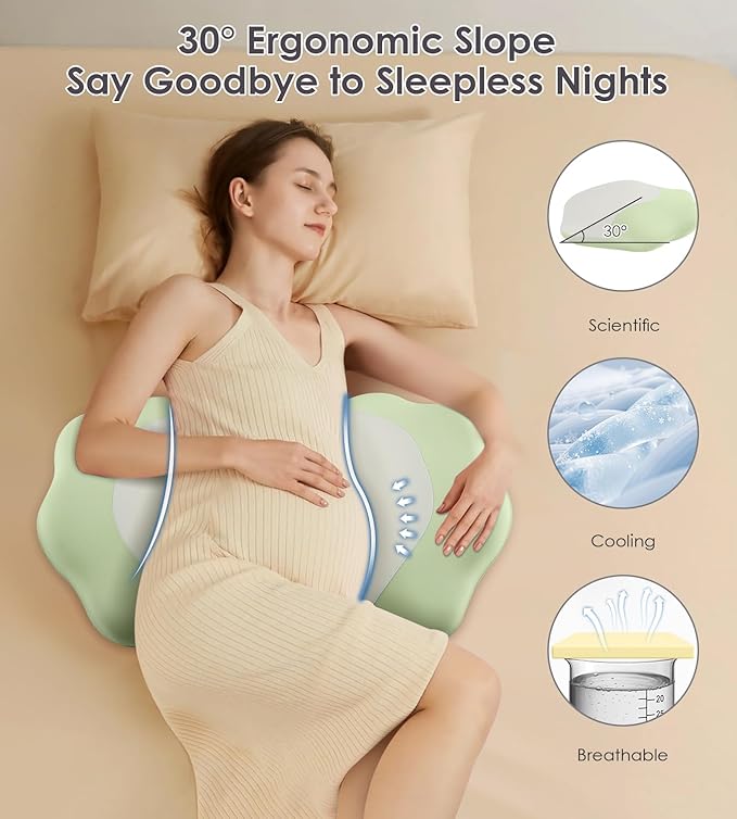 Memory Foam Cooling Body Pillow