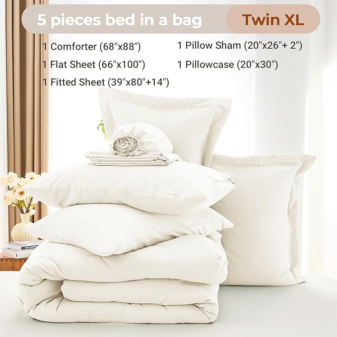 Comforter Set - Twin XL - 5 Piece