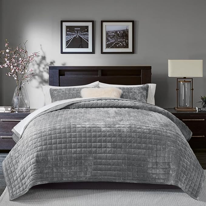 Velvet Quilt Set - Twin XL