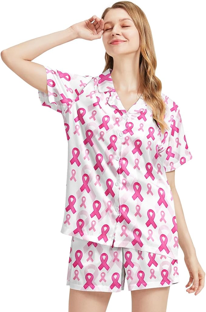 Women's Pajama Set - Short Sleeve - 2 Piece