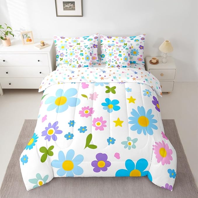 Microfiber Comforter Set - Twin - 7 Piece