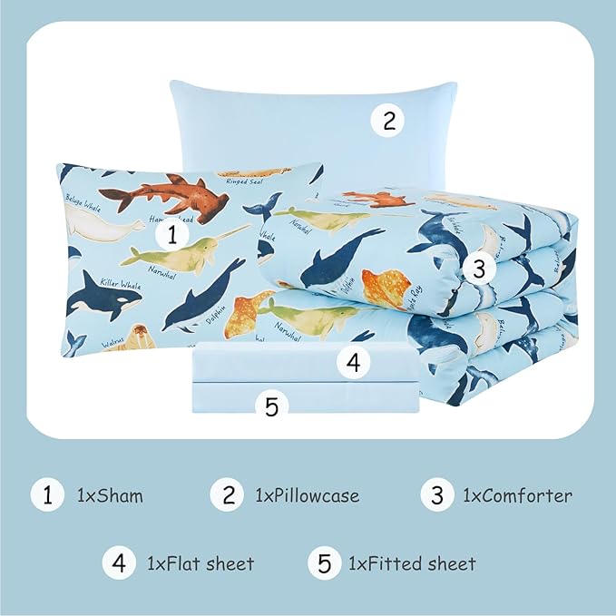 Comforter Set - Twin - 3 Piece