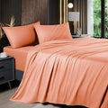 Bamboo Cooling Bed Sheet Set - Queen - 4 Piece