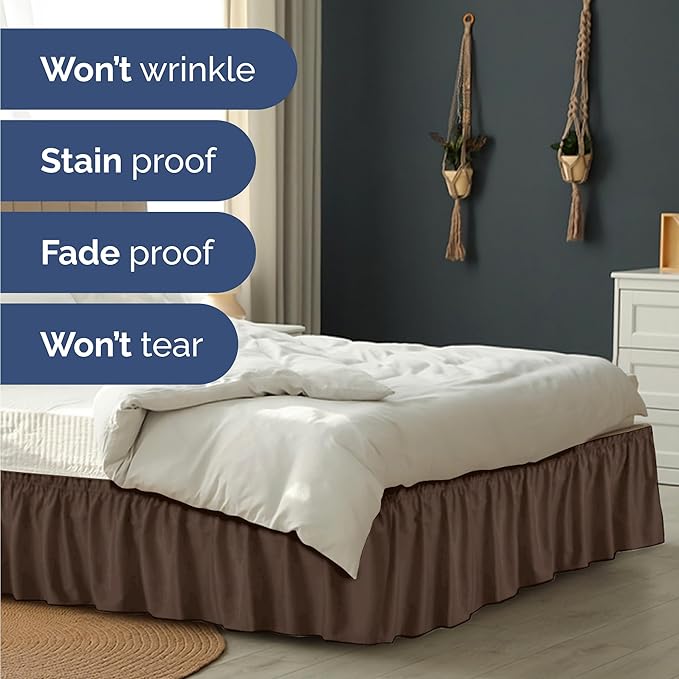 Bed Skirt - Queen - 12 in Drop