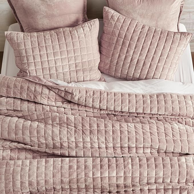 Velvet Quilt Set - King