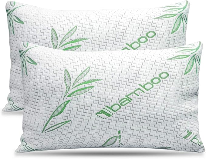 Bamboo Cooling Bed Pillow - King - 2 Pack