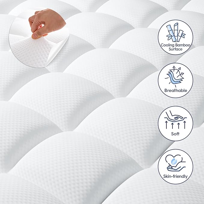 Memory Foam Mattress Topper - Queen
