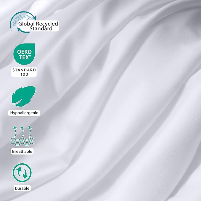 Microfiber Flat Sheet - Full - 12 Pack