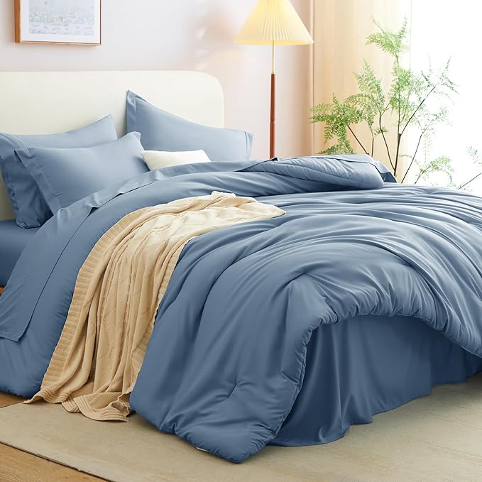 Down Alternative Comforter Set - Queen - 7 Piece