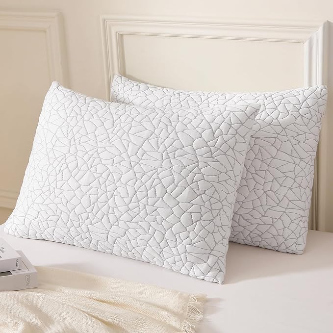 Bamboo Cooling Bed Pillow - Queen - 2 Piece