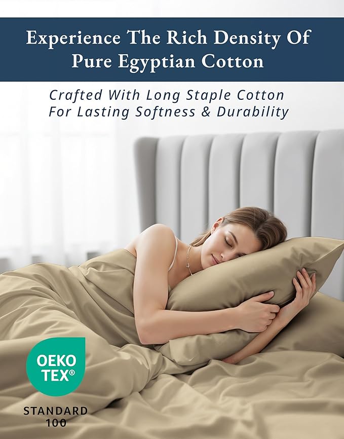 Linen Bed Sheet Set - Queen - 15 in Deep Pocket