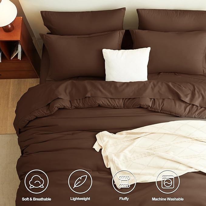 Down Alternative Comforter Set - Full - 7 Piece