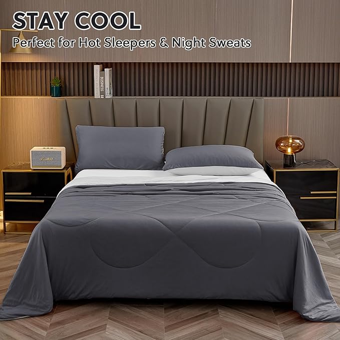 Cooling Duvets Down Comforter - Twin