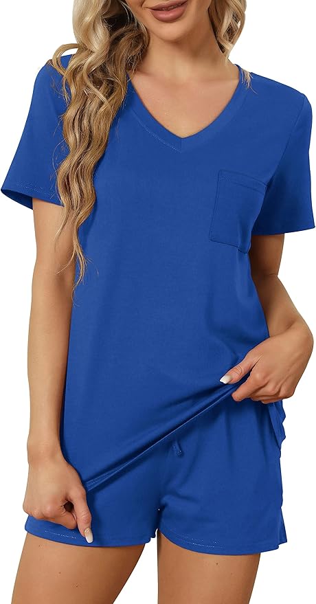 Women's Pajama Set - Short Sleeve - 2 Piece