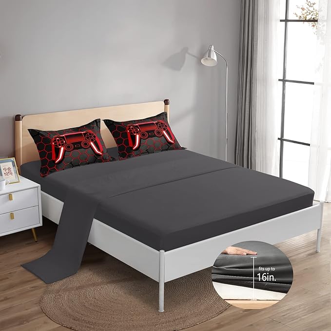 Microfiber Comforter Set - Full - 6 Piece
