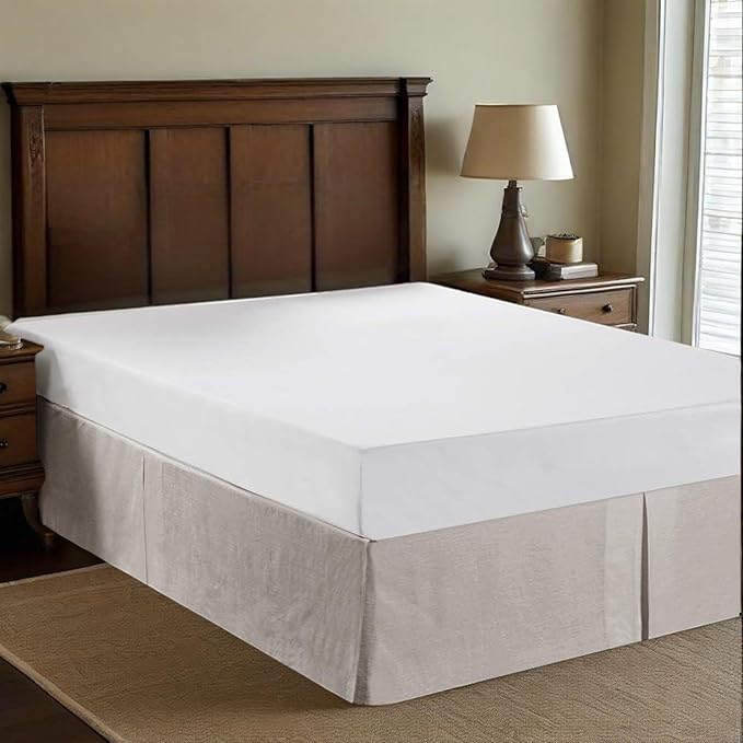 Linen Bed Skirt - Queen