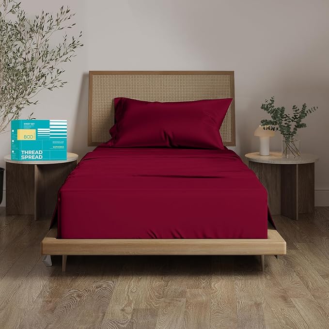 Cooling Bed Sheet Set - Twin XL - 16 in Deep Pocket - 3 Piece