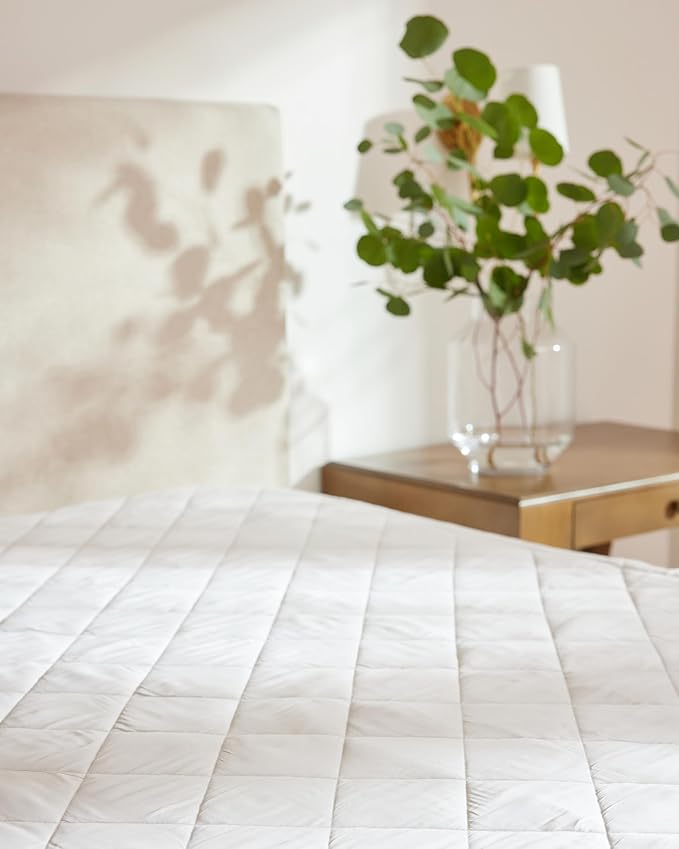 Bamboo Cooling Mattress Pad - Queen